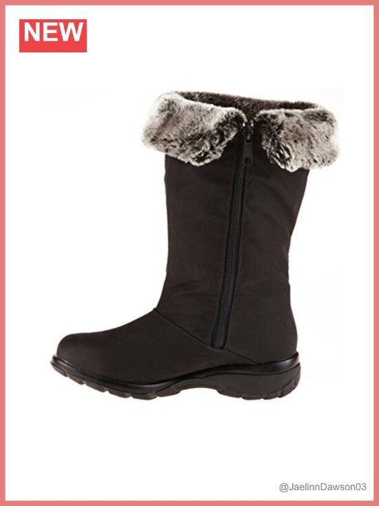 Shoes - Waterproof Mid-Calf Boots Calf High Zip Leather Lined
